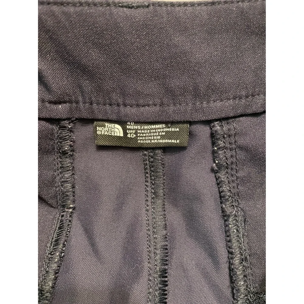 The North Face Mens Hiking Pants Navy Blue UPF 40+ Straight Leg Size 40 Regular
